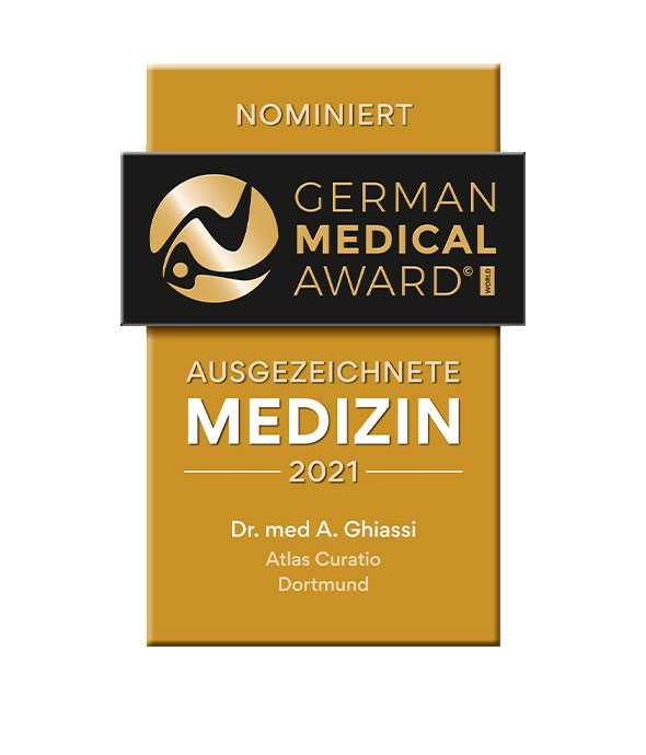 Dr. Ghiassi · Nominiert GERMAN MEDICAL AWARD© 